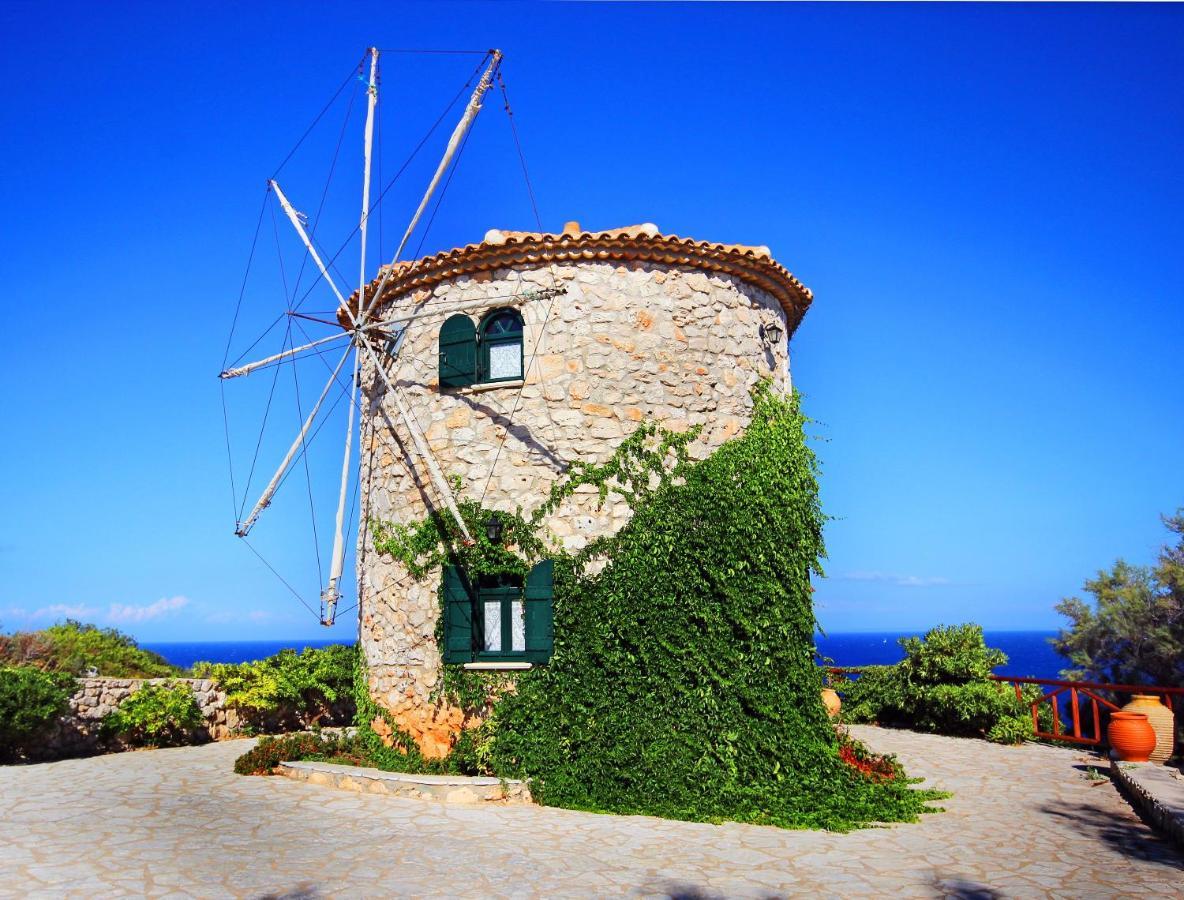 Potamitis Windmills & Apartments Korithion Bagian luar foto