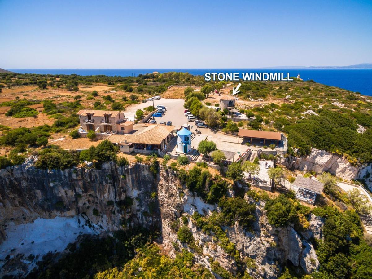 Potamitis Windmills & Apartments Korithion Bagian luar foto
